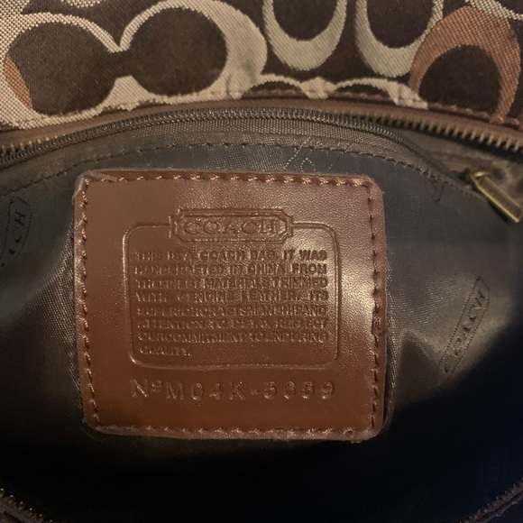 Brown Leather Coach Purse - Picture 4 of 4